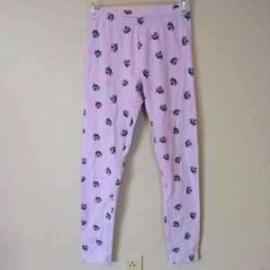 Cat & Jack Kitty Cat Girl's Lavender Leggings Size XL (14/16)